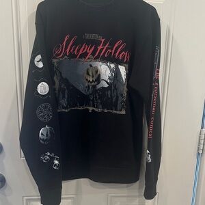Pentagram Peter Pan Sleepy Hollow Sweater medium Tim Burton headless horseman
